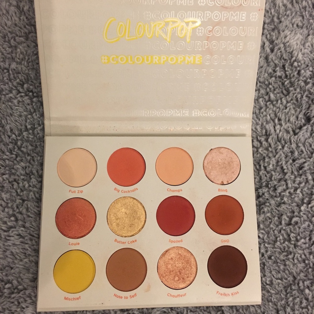Colourpop eyeshadows